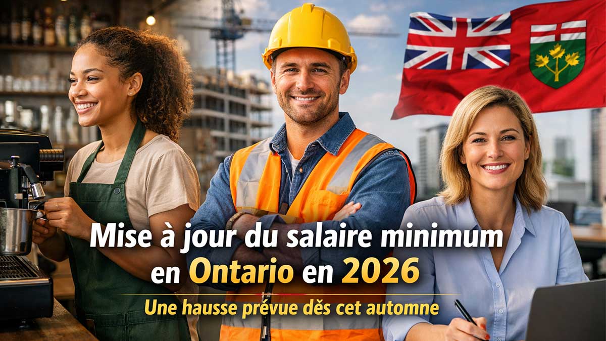 Mise à jour du salaire minimum en Ontario en 2026 : une hausse prévue dès cet automne