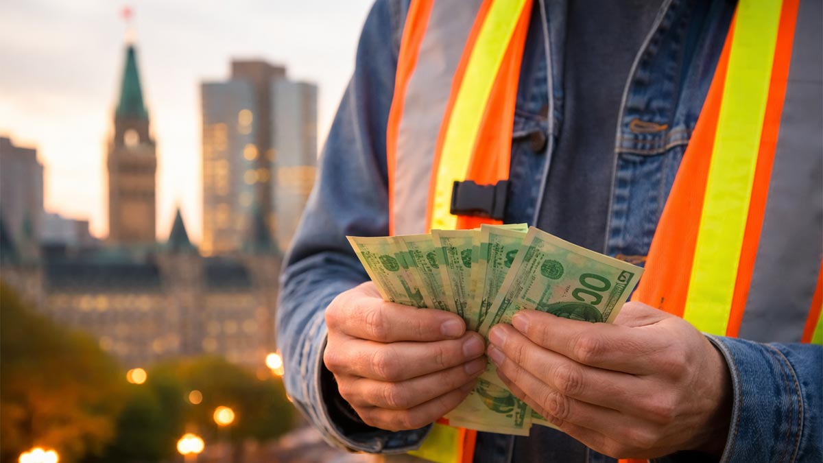 Le nouveau salaire minimum fédéral au Canada entre en vigueur le 1er avril 2026